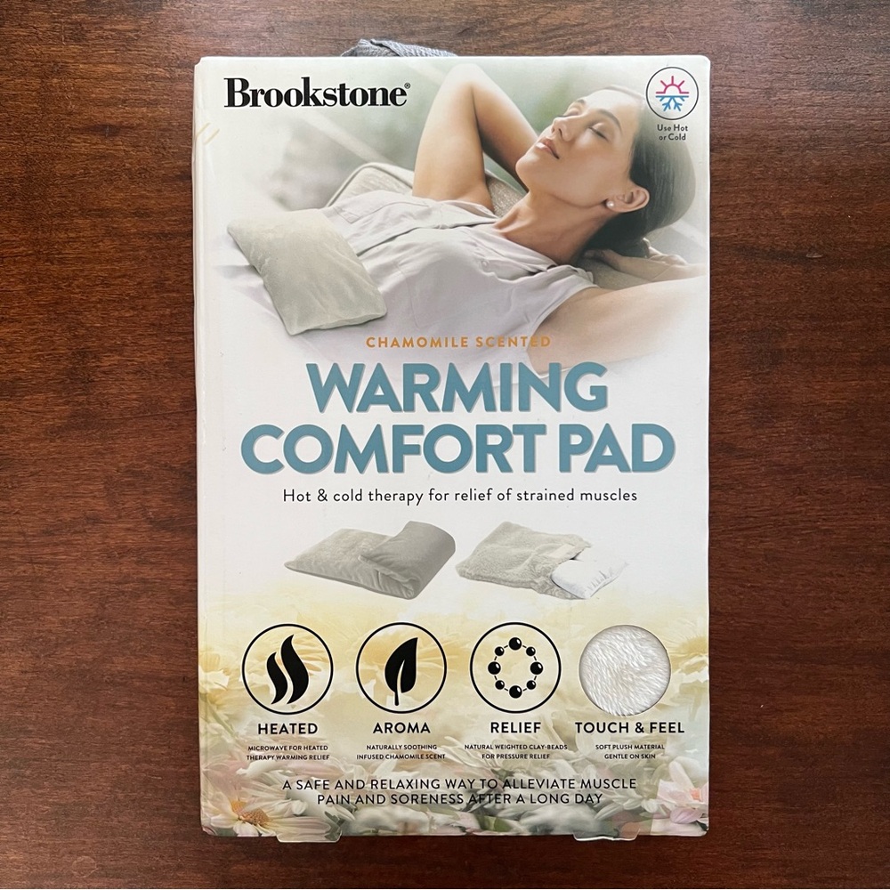 Brookstone Warming Comfort Pad
